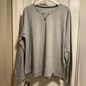 The White Company London Quatar Airways shirt longsleeve gray sz.M/L